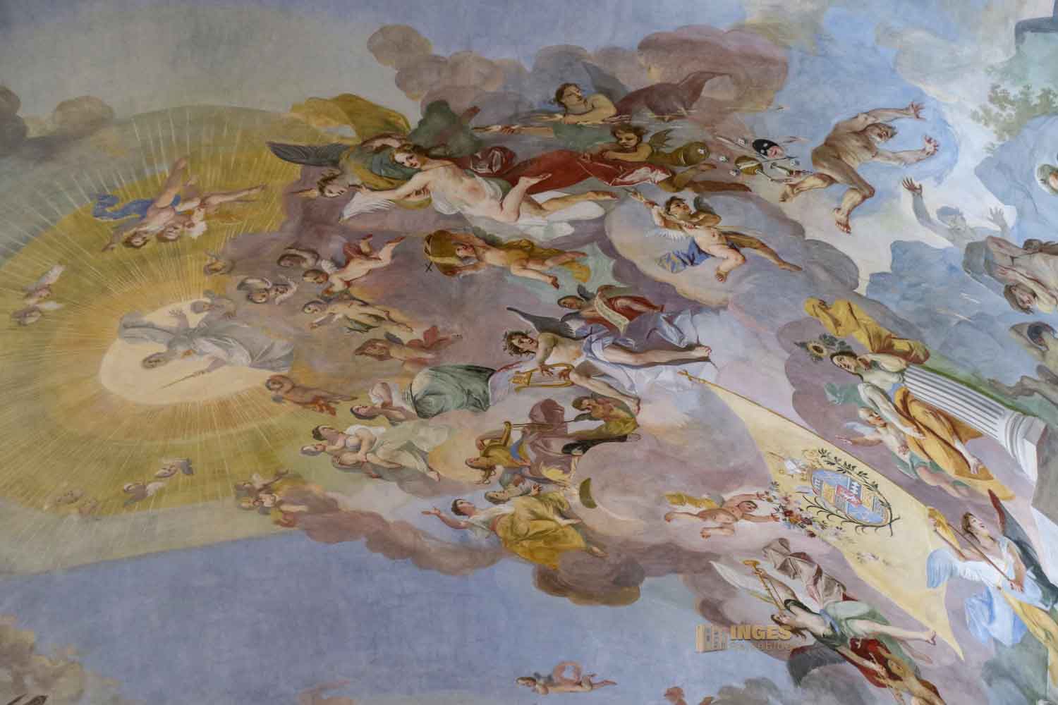 deckenmalerei philosophischer saal bibliothek kloster strahov prag 0248 deckenmalerei philosophischer saal bibliothek kloster strahov prag 0248