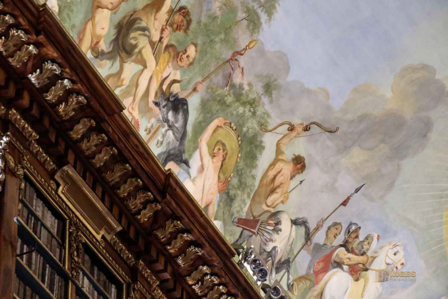 deckenmalerei philosophischer saal bibliothek kloster strahov prag 0283 deckenmalerei philosophischer saal bibliothek kloster strahov prag 0283