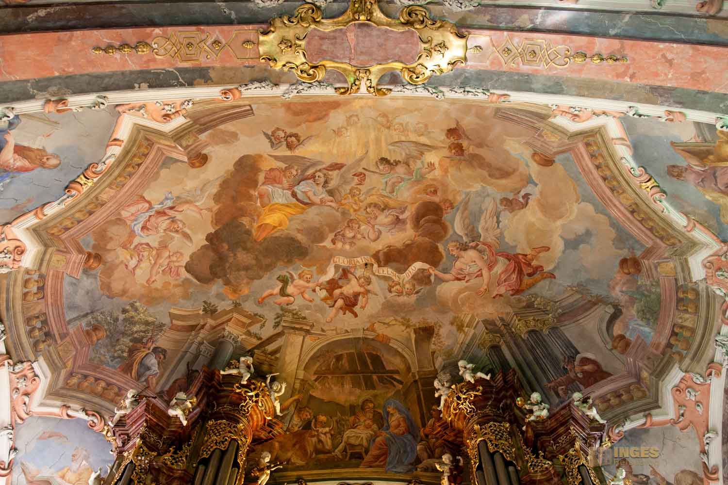 dekenfresko orgel christ-geburt-kirche prager loreto 0606 dekenfresko orgel christ-geburt-kirche prager loreto 0606