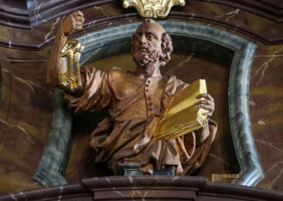 eingang basilika mariae himmelfahrt kloster strahov prag 0019