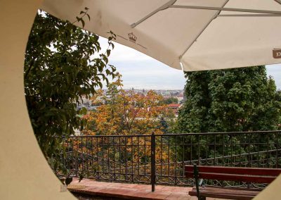 Die Prager Burg (Pražský hrad) 7 fuerstenberg garten cafe treppenweg zur prager burg 1943