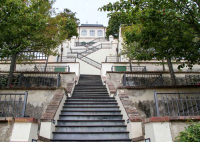 Die Prager Burg (Pražský hrad) 8 fuerstenberg garten weg zur prager burg 1841