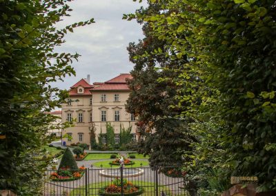 Die Prager Kleinseite (Malá Strana) kompakt - Ostteil 9 fuerstenberg palais polnische botschaft in prag 1849