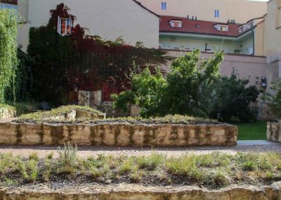 Das Agneskloster (Anežský klášter) in der Prager Altstadt 34 garten agneskloster in prag 9074