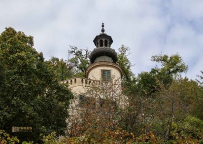 Die Prager Kleinseite (Malá Strana) kompakt - Ostteil 12 gloriette im grossen fuerstenberg garten in prag 2001