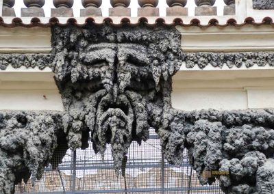 grotte und voliere im waldstein-garten in prag 1697