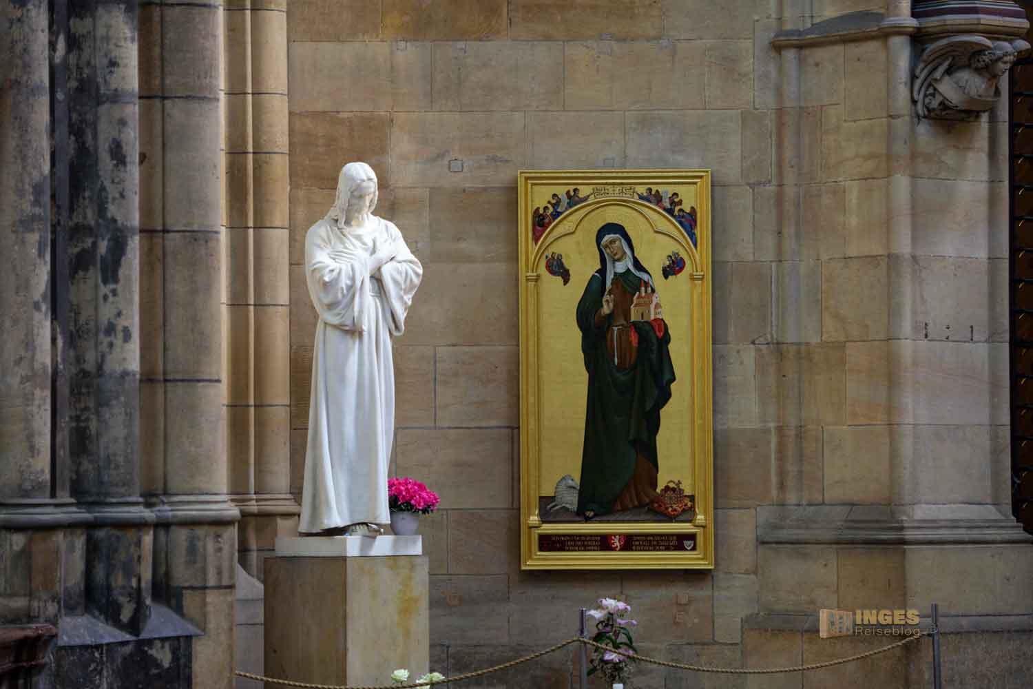 hl. Agnes im Veitsdom in Prag 1548 hl. Agnes im Veitsdom in Prag 1548
