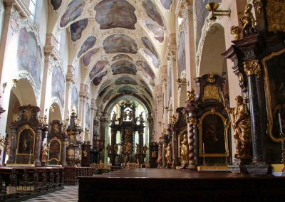 innenansicht basilika mariae himmelfahrt kloster strahov prag 0112