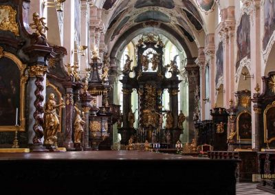 innenansicht basilika mariae himmelfahrt kloster strahov prag 0130