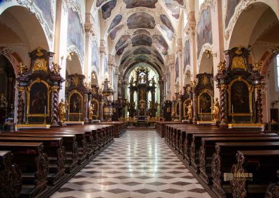 innenansicht basilika mariae himmelfahrt kloster strahov prag 0462