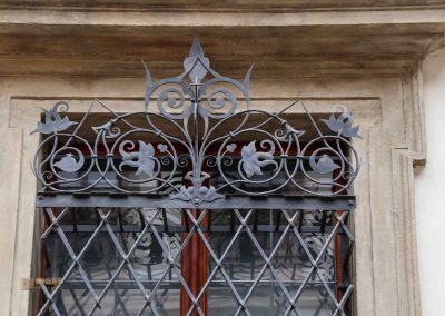 innenhof waldstein-palais prag 1764