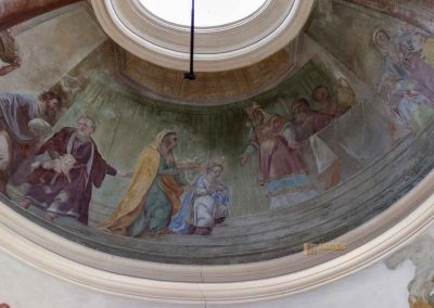 Die Kreuzgang-Kapellen im Prager Loreto (Pražská Loreta) 14 kapelle der hl. anna deckenfresken kreuzgang prager loreto 0594