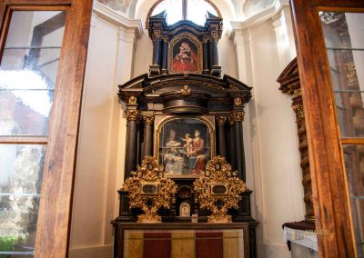 Die Kreuzgang-Kapellen im Prager Loreto (Pražská Loreta) 9 kapelle der hl. anna kreuzgang prager loreto 0552