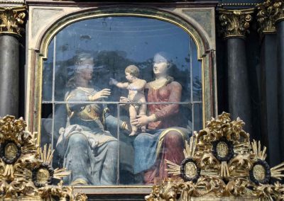 Die Kreuzgang-Kapellen im Prager Loreto (Pražská Loreta) 11 kapelle der hl. anna kreuzgang prager loreto 0589