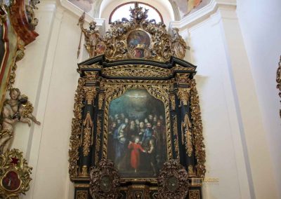 Die Kreuzgang-Kapellen im Prager Loreto (Pražská Loreta) 21 kapelle der hl. familie prager loreto 0685