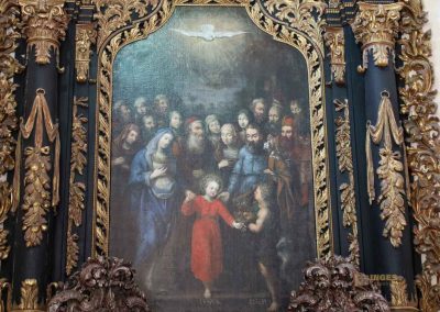 Die Kreuzgang-Kapellen im Prager Loreto (Pražská Loreta) 22 kapelle der hl. familie prager loreto 0695