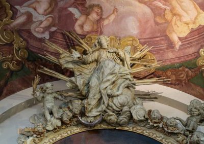 Die Kreuzgang-Kapellen im Prager Loreto (Pražská Loreta) 19 kapelle des hl. franziskus prager loreto 0665