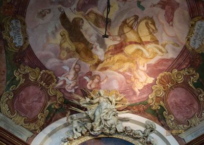 Die Kreuzgang-Kapellen im Prager Loreto (Pražská Loreta) 20 kapelle des hl. franziskus prager loreto 0666