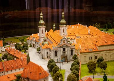 modell basilika mariae himmelfahrt kloster strahov in prag 0404