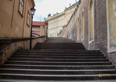 Die Prager Kleinseite (Malá Strana) kompakt - Ostteil 19 neue schlossstiege zur prager burg prager kleinseite 2686