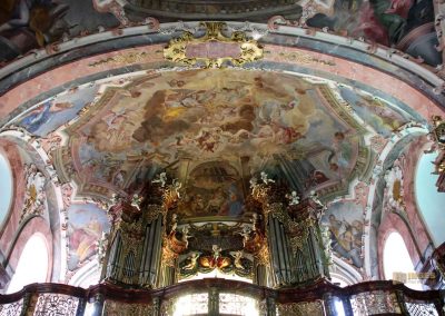 In der Christ-Geburt-Kirche im Prager Loreto (Pražská Loreta) 21 orgel christ-geburt-kirche prager loreto 0891