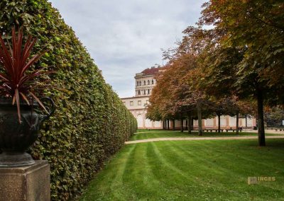 park im waldstein-garten in prag 1673