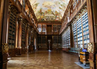philosophischer saal bibliothek kloster strahov prag 0231