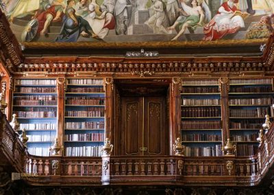 philosophischer saal bibliothek kloster strahov prag 0253