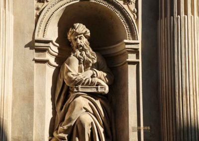 Das Heilige Haus (Santa Casa) im Prager Loreto (Pražská Loreta) 14 proheten und sibyllen am hl. haus prager loreto 0542