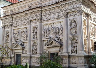 Das Heilige Haus (Santa Casa) im Prager Loreto (Pražská Loreta) 7 reliefs santa casa prager loreto 0570