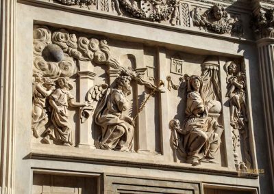 Das Heilige Haus (Santa Casa) im Prager Loreto (Pražská Loreta) 9 reliefs santa casa prager loreto 0532
