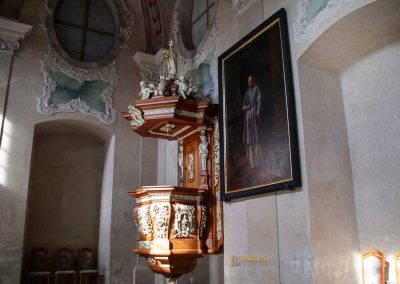sommerrefektorium kanzel kloster strahov prag 9906