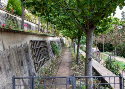 Im großen Fürstenberg-Garten (Velká Fürstenberská zahrada) in Prag 9 terassen grosser fuerstenberg garten prag 0156
