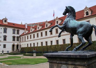 waldstein-garten in prag 1547