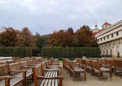 waldstein-garten in prag 1584