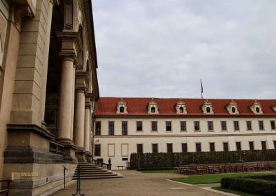 waldstein-garten in prag 1671