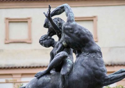 waldsteingarten prag brunnen herkules und centaur 1376