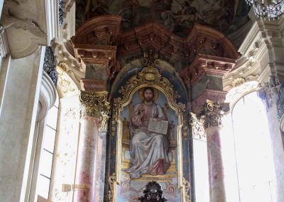 In der St. Nikolaus-Kirche in der Prager Altstadt 14 altar st nikolaus kirche altstadt prag 8612