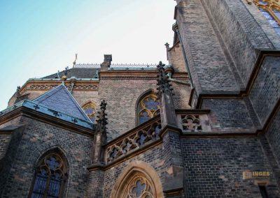 außenansicht kirche hl. ludmilla prag-vinohrady 3520