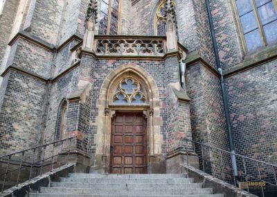 außenansicht kirche hl. ludmilla prag-vinohrady 3529