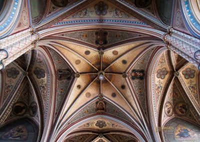 deckenfresken kirche der hl. ludmilla in prag 3582