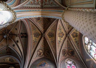 deckenfresken kirche der hl. ludmilla in prag 3639