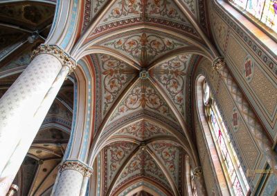 deckenfresken kirche der hl. ludmilla in prag 3658