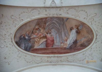 In der St. Nikolaus-Kirche in der Prager Altstadt 22 deckenfresken st nikolaus-kirche altstadt prag 0371