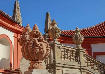 freitreppe nordseite schloss troja prag 5278