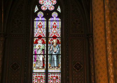 kirchenfenster kirche hl. ludmila prag 3607