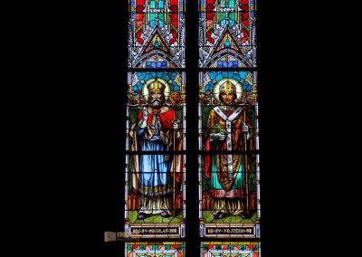 kirchenfenster kirche hl. ludmila prag 3654