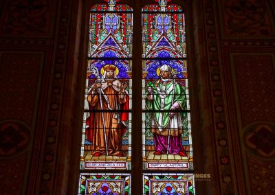 kirchenfenster kirche hl. ludmila prag 3671