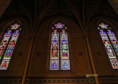 kirchenfenster kirche hl. ludmila prag 3672