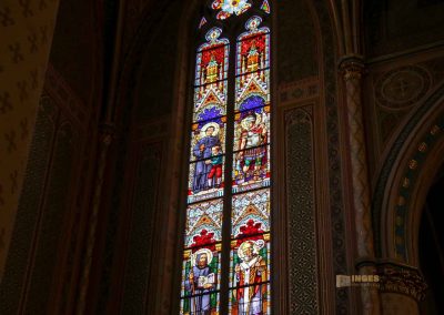 kirchenfenster kirche hl. ludmila prag 3708